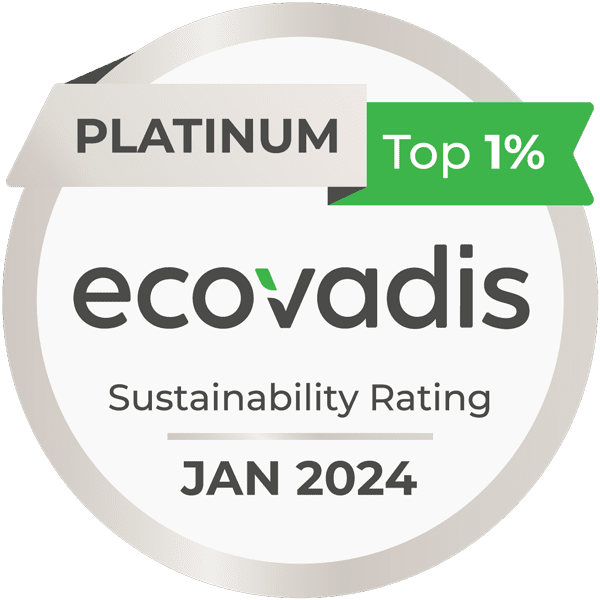 Ecovadis platinum